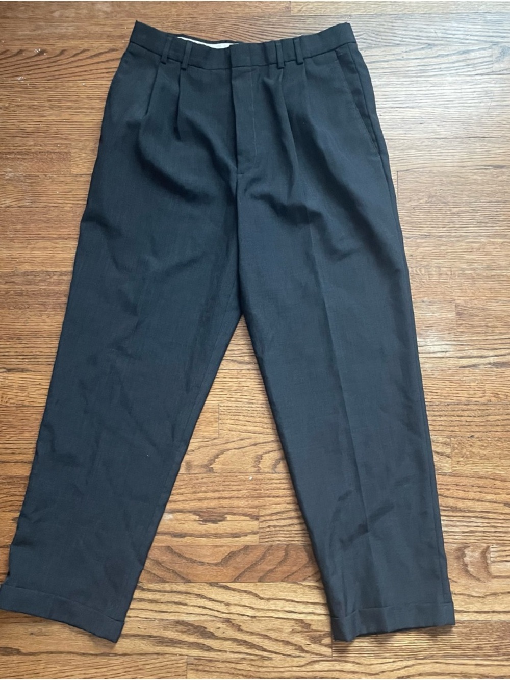 Classic Dockers’ Black/Charcoal Dress Pants W33 L30